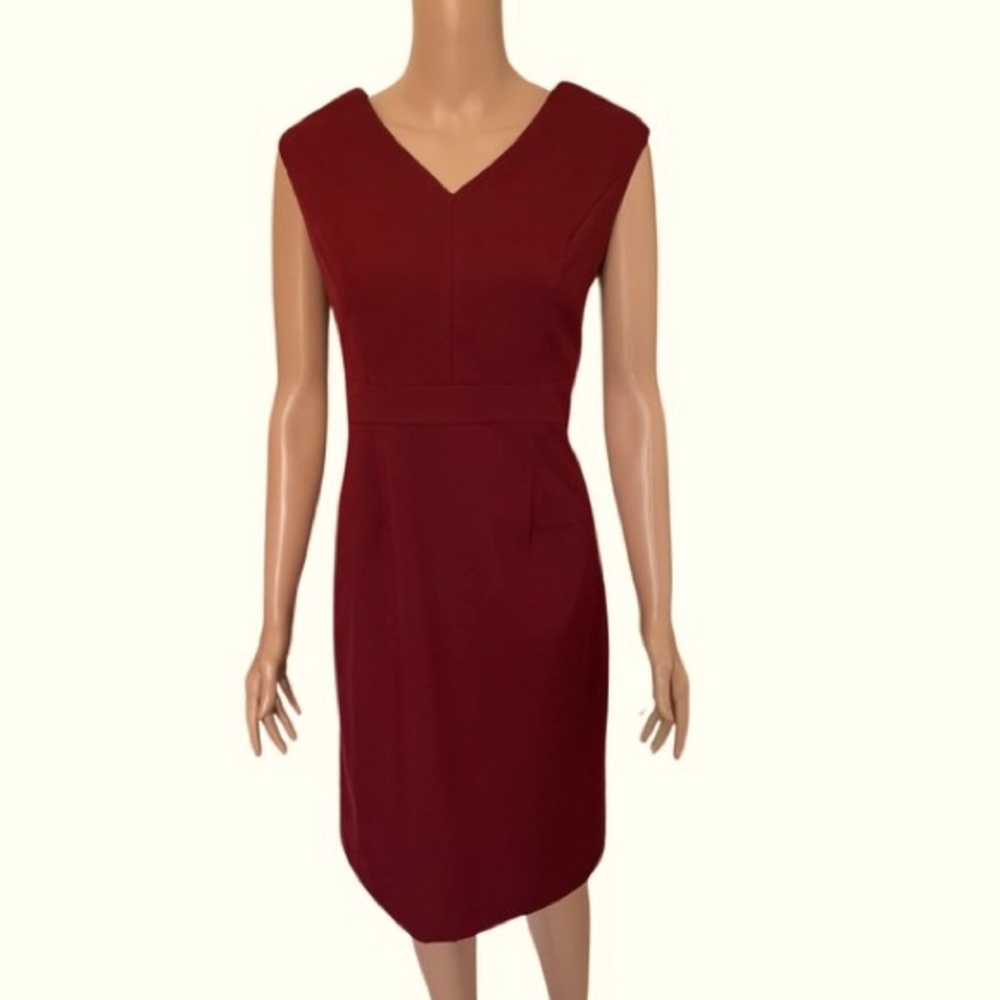 Red Midi Dress by Mossimo, Size 10